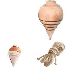 Pião de Madeira com Fieira Kit com 2 Unidades brinquedo, jogo, Piões em Oferta na Shopee