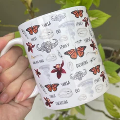 Caneca Yansã - Coleção Orixás