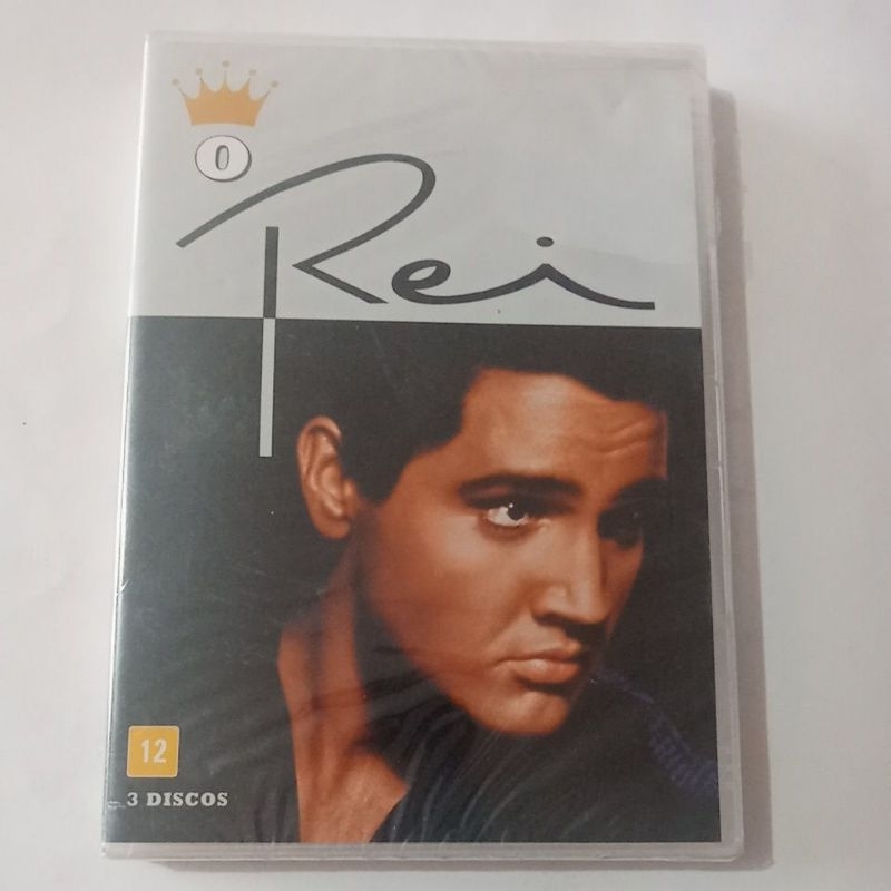 DVD O REI - ELVIS PRESLEY / 3 DISCOS