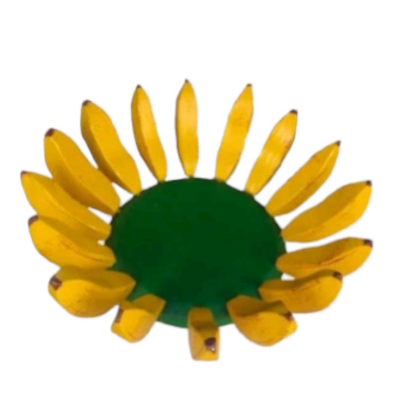 Trio Galinha D'angola em Madeira Artesanal Pra Decoração Casa/jardim e Fruteira de Banana Artesanal Juntos Numa Super Presentear Sua Mãe — R$ 145,00 em Shopee