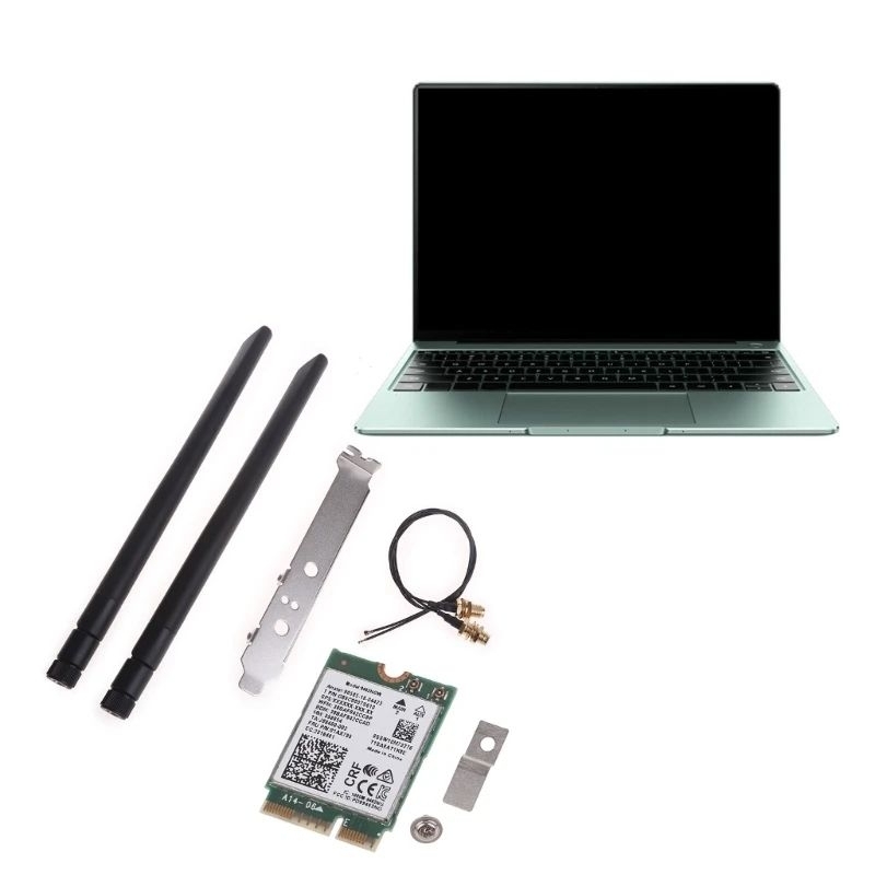 Placa sem fio WiFi Desktop Kit 2.4/5G Adaptador 802.11ac E 896F 9462NGW M.2 CNVIO Key