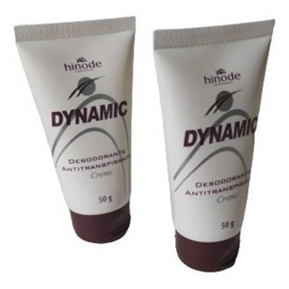 2 Anti-transpirante Em Creme Para as Axilas Dynamic Hinode 50g em Oferta na Shopee