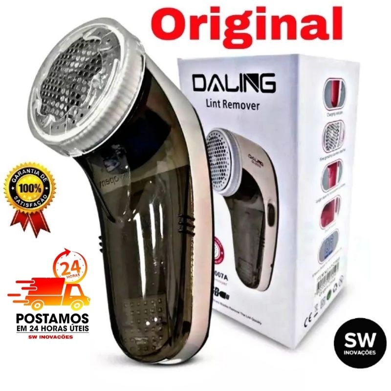 Removedor de Pelos Papa Bolinhas Elétrico Recarregável Bivolt