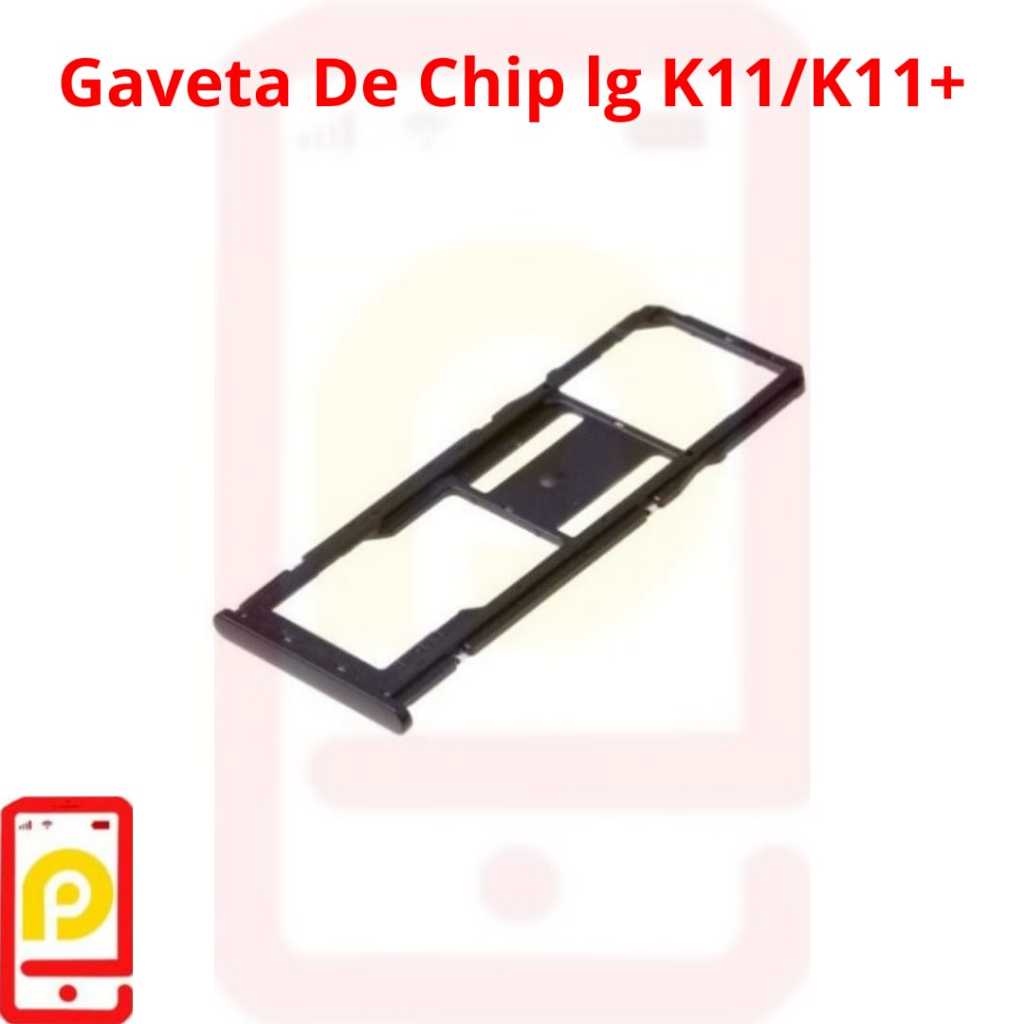 Gaveta De Chip Compativel Com lg K11 e K11+ em Oferta na Shopee