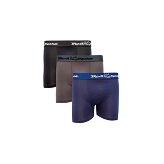 Kit 3 Cueca Boxer Red Nose Microfibra Plus Size em Oferta na Shopee