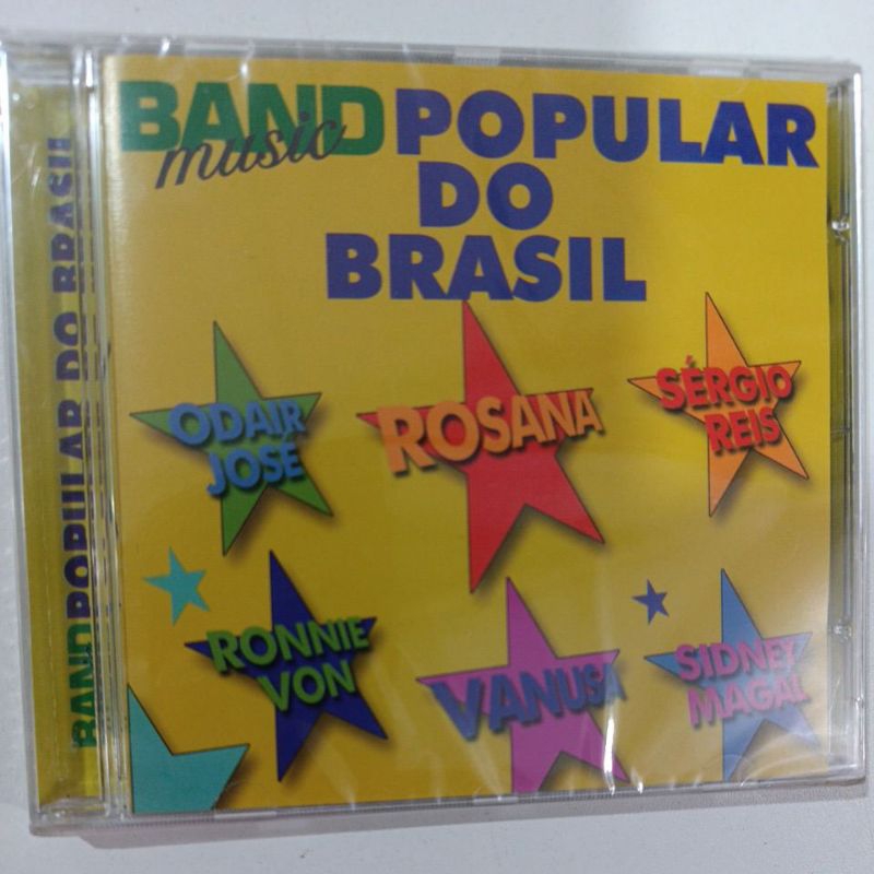 CD POPULAR DO BRASIL/ROSANA, SIDNEY MAGAL,ODAIR JOSÉ,VANUSA,WANDO,EVALDO BRAGA.ETC..