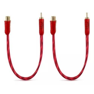 kit com 2 cabo y 2 femea e 1 macho semi blindado em Oferta na Shopee