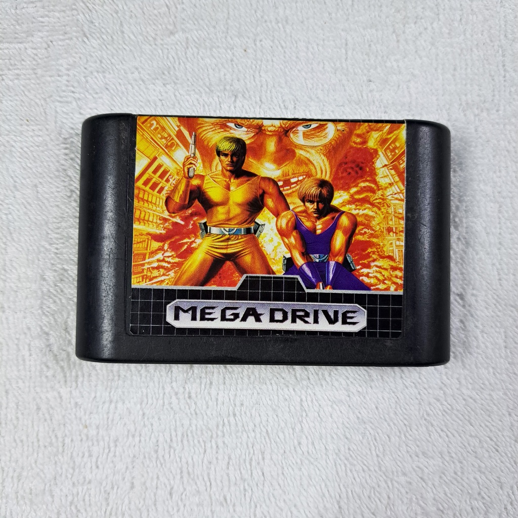 Crack Down Original Relabel Tectoy Mega Drive
