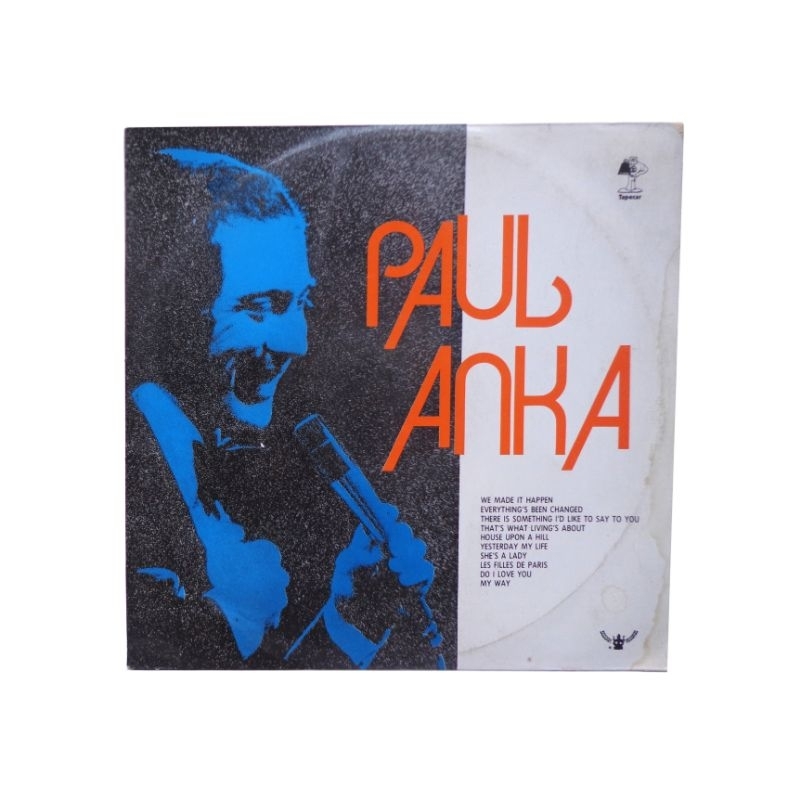 LP - Paul Anka -(we made it happen)‐ nacional  - 12" - 33rpm - rótulo BDS 5093 - s/d - não contém encarte