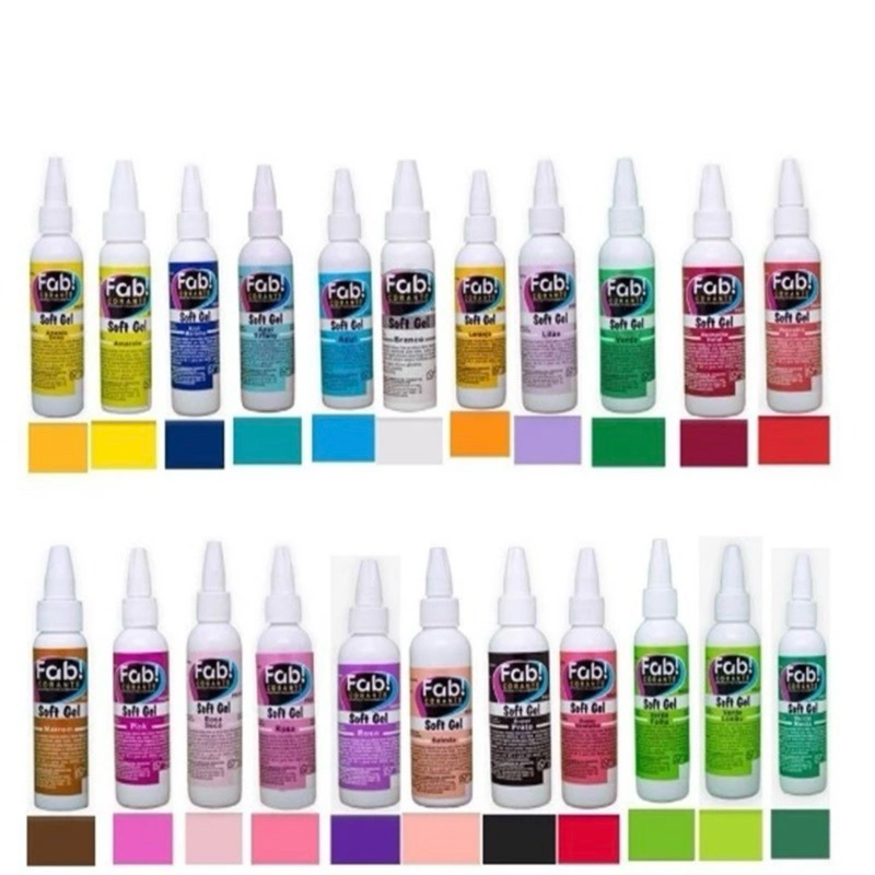 FAB 18 UND CORANTE ALIMENTICIO SOFT GEL DE 25G - Food & Beverages