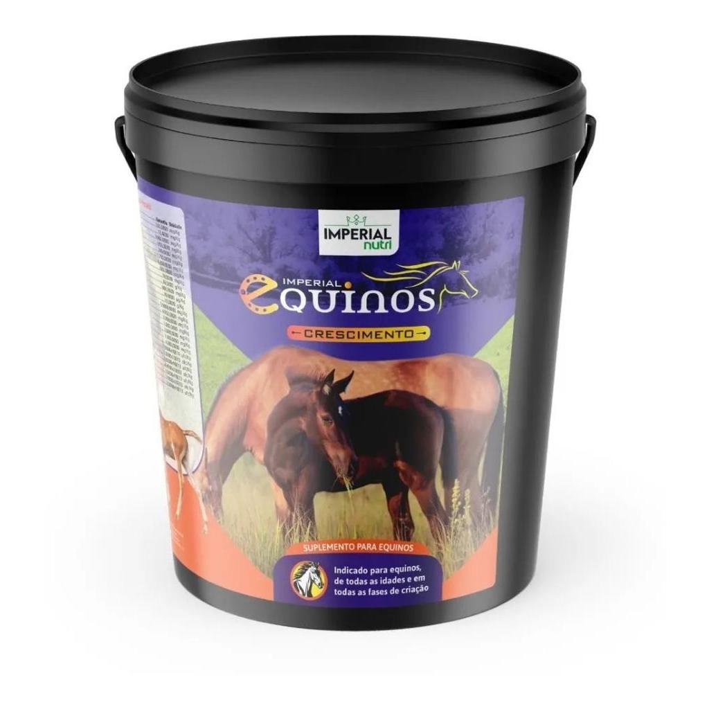 Suplemento vitamínico para cavalos cachorros forte Ganho de massa muscular c/ Creatina 1 kg
