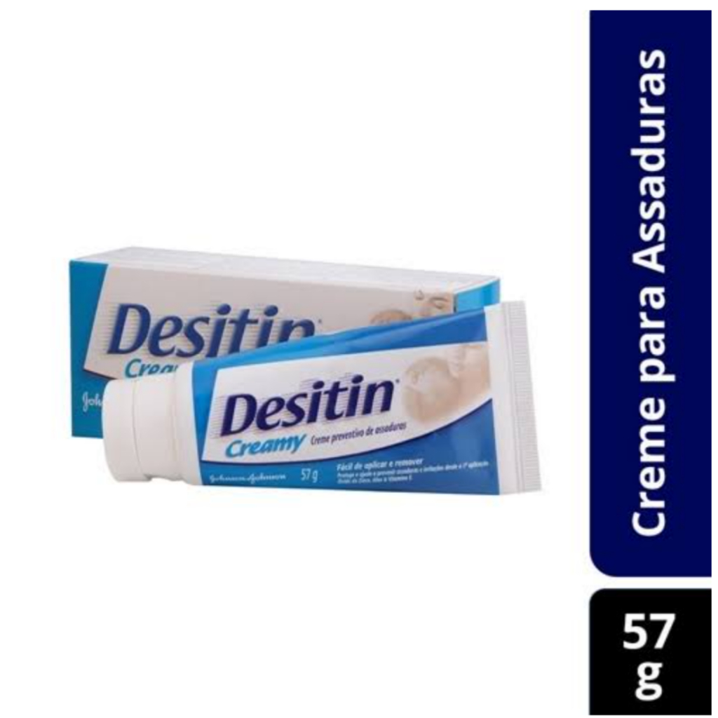 Desitin Creamy Creme Preventivo De Assaduras Proteção Diária Com 57g