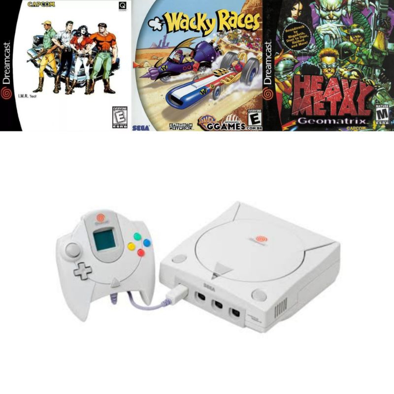 Jogos DREAMCAST a escolha 3 cds