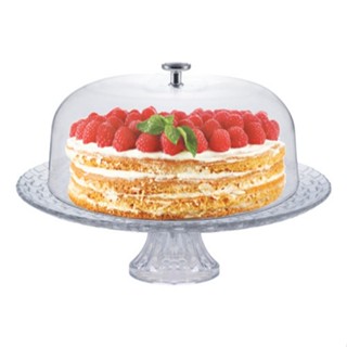 Boleira De Vidro Com Tampa E Pé Home Special Prato Porta Bolo Torta em Oferta na Shopee