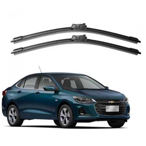 PAR Palhetas Limpador De Parabrisa Dianteiro Especifica Para Novo Onix Plus 2020 2021 2022 em Oferta na Shopee