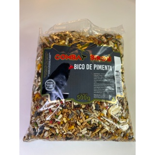 RAÇÃO PARA BICO DE PIMENTA - MISTURA DE SEMENTES PENEIRADAS em Oferta na Shopee