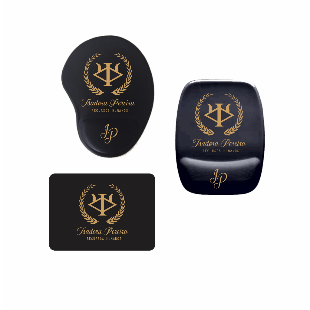 Mouse pad gota com apoio retangular com apoio ou retangular sem apoio Recursos Humanos RH personalizado com nome