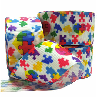 Fita de Gorgorão Autismo 38mm - 10 Metros em Oferta na Shopee