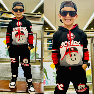 Conjunto Infantil Unissex Moletinho Roblox do 2 ao 10 anos em Oferta na Shopee