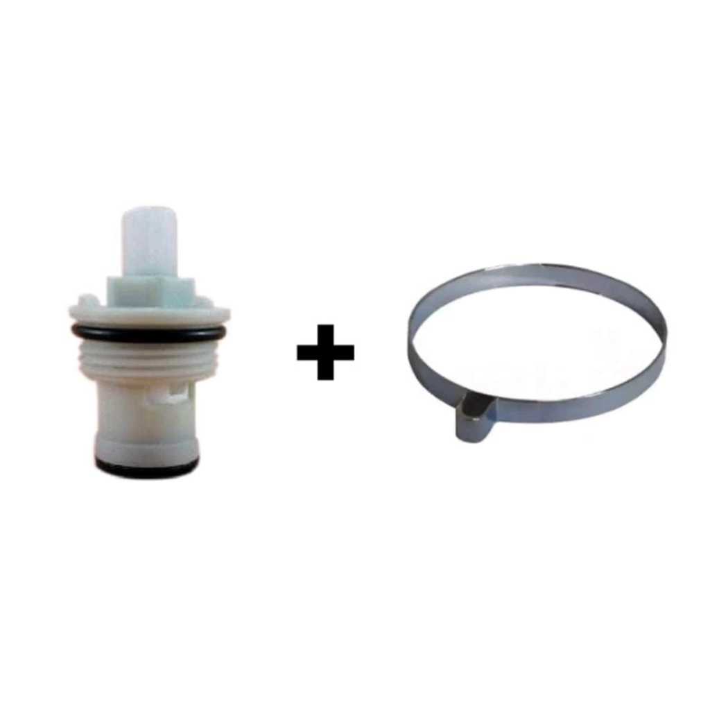 Reparo Registro + Botão Controle de Temperatura P/ Torneira Elétrica Slim 4t Hydra