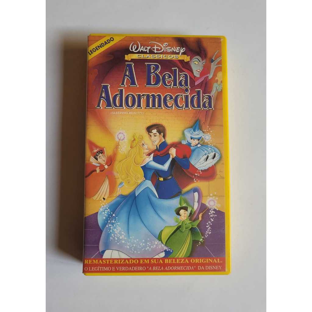 A Bela Adormecida - Disney - Fita Vhs