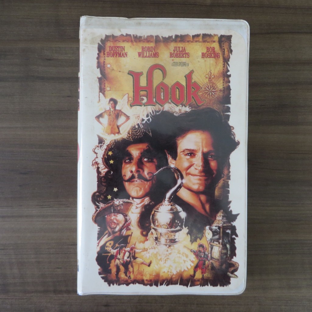 Fita VHS Hook - A Volta do Capitão Gancho *importado EUA