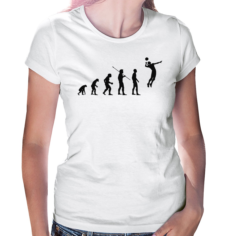 Baby Look Vôlei Evolução Voleibol Esporte Camisa Feminina