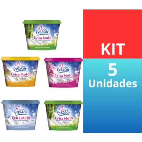 5 UN AntiMofo Evita Mofo Desumidificador Perfumado Guarda Roupa Armários – FRAGRÂNCIAS