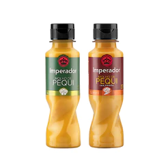 Kit com 2 Molhos de Pequi Imperador 145ml (Com e Sem Pimenta)