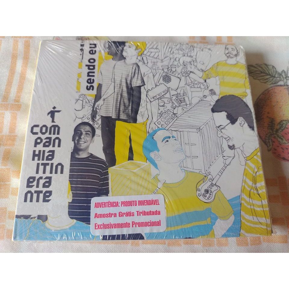 Companhia Itinerante ‎- Sendo Eu CD Digipack Lacrado