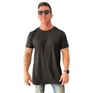 CAMISETA LONGLINE ALGODÃO STECCHI SWAG