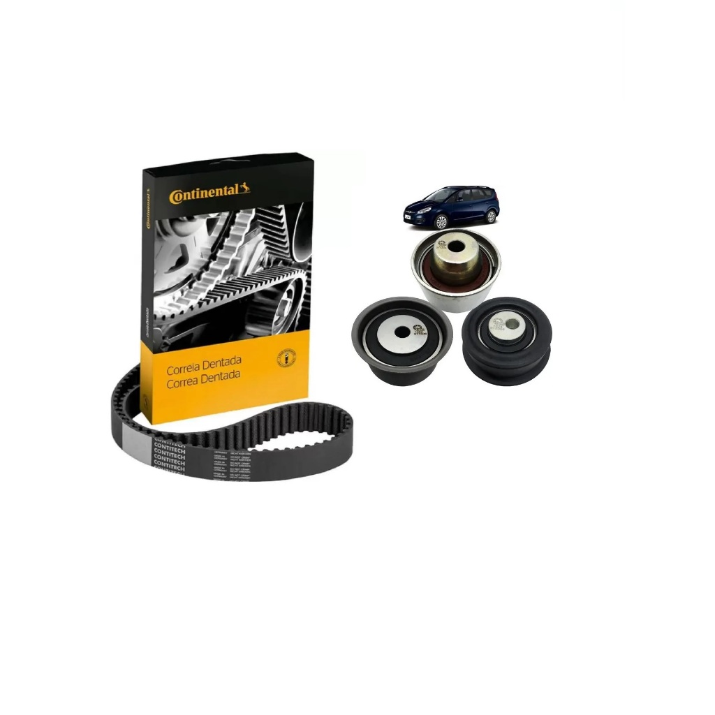 Kit Correia Dentada Jac Motors J6 2.0 16v 01 Correia + 2 Tensor + 1 Polia em Oferta na Shopee