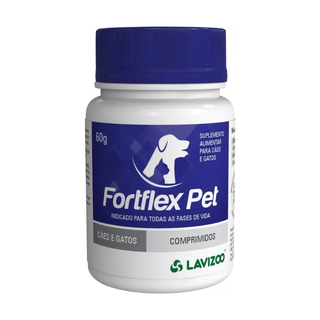 Fortflex Pet Regenerador Articular Para Cães E Gatos 60g em Oferta na Shopee