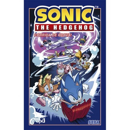 Sonic The Hedgehog - Volume 10: Corrida de Prova! - Acompanha Pôster e Marcador