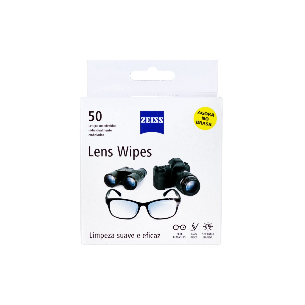 Lens Wipes Zeiss Leve 50 Pague 40 Unidades Lens Wipes Zeiss Leve 50 Pague 40 Unidades