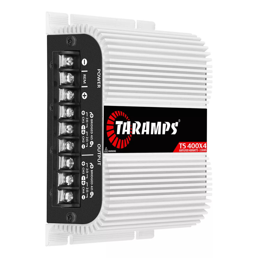 Modulo Taramps Ts400x4 400w 2 Ohms Rca Ts 400x4 Amplificador 400rms T400 4 Canais Som Automotivo