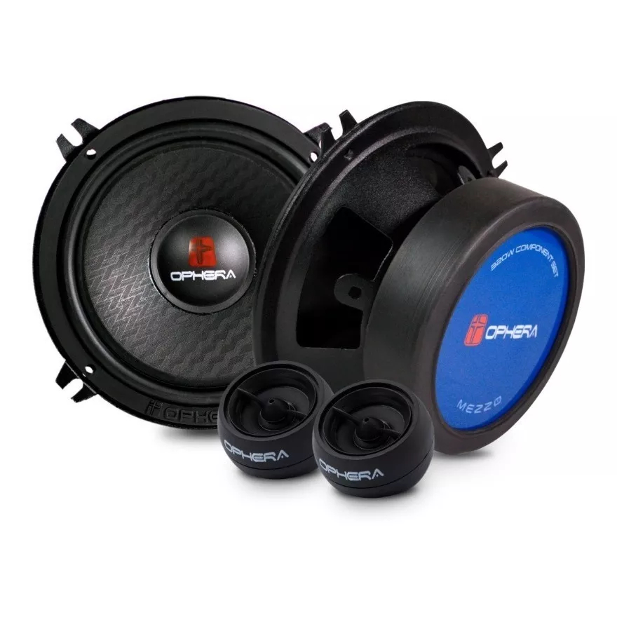 Kit Alto Falante 2 Vias Ophera Mezzo 160.5 160w Rms 5 Polegadas