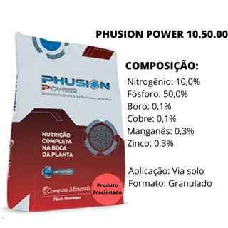 Adubo Fertilizante Phusion Power 3kg para floração e enraizamanto 10-50-00 NPK Produto Original em Oferta na Shopee