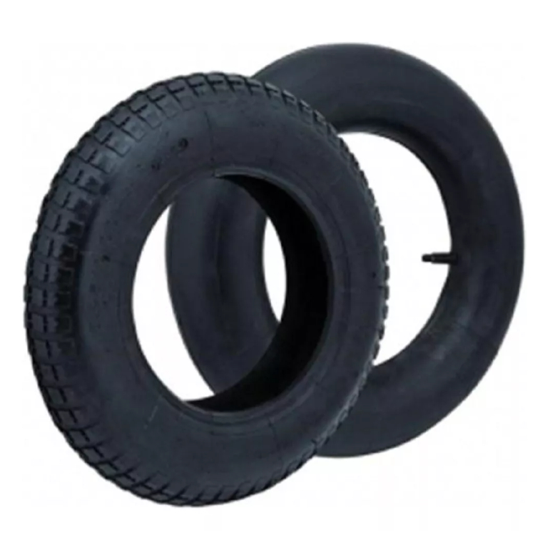 Kit Pneu + Câmara Para Carrinho de Mão/Carriola  3,25 x 8" Fertak Cod. 5901KIT em Oferta na Shopee