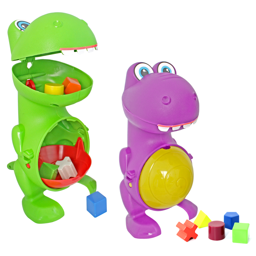 Brinquedo Educativo Didático Dinossauro Peças de Encaixe