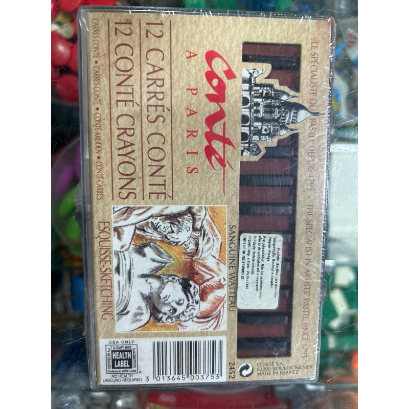 Giz Pastel Seco CONTE A PARIS SANGUINE