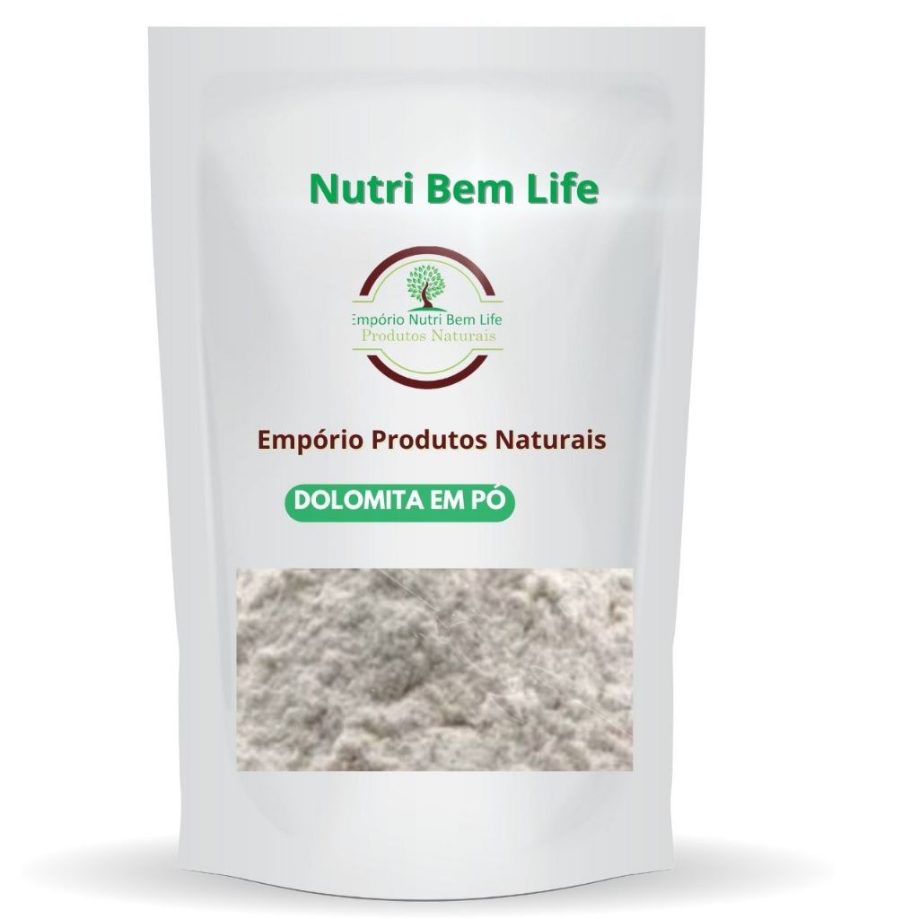 Dolomita em Pó Natural Fina | Uso Cosmético Facial e Corporal | Alta Pureza | Produto Natural