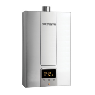 Aquecedor à Gás LZ 2500 Digital Eletrônico Inox GN Lorenzetti em Oferta na Shopee