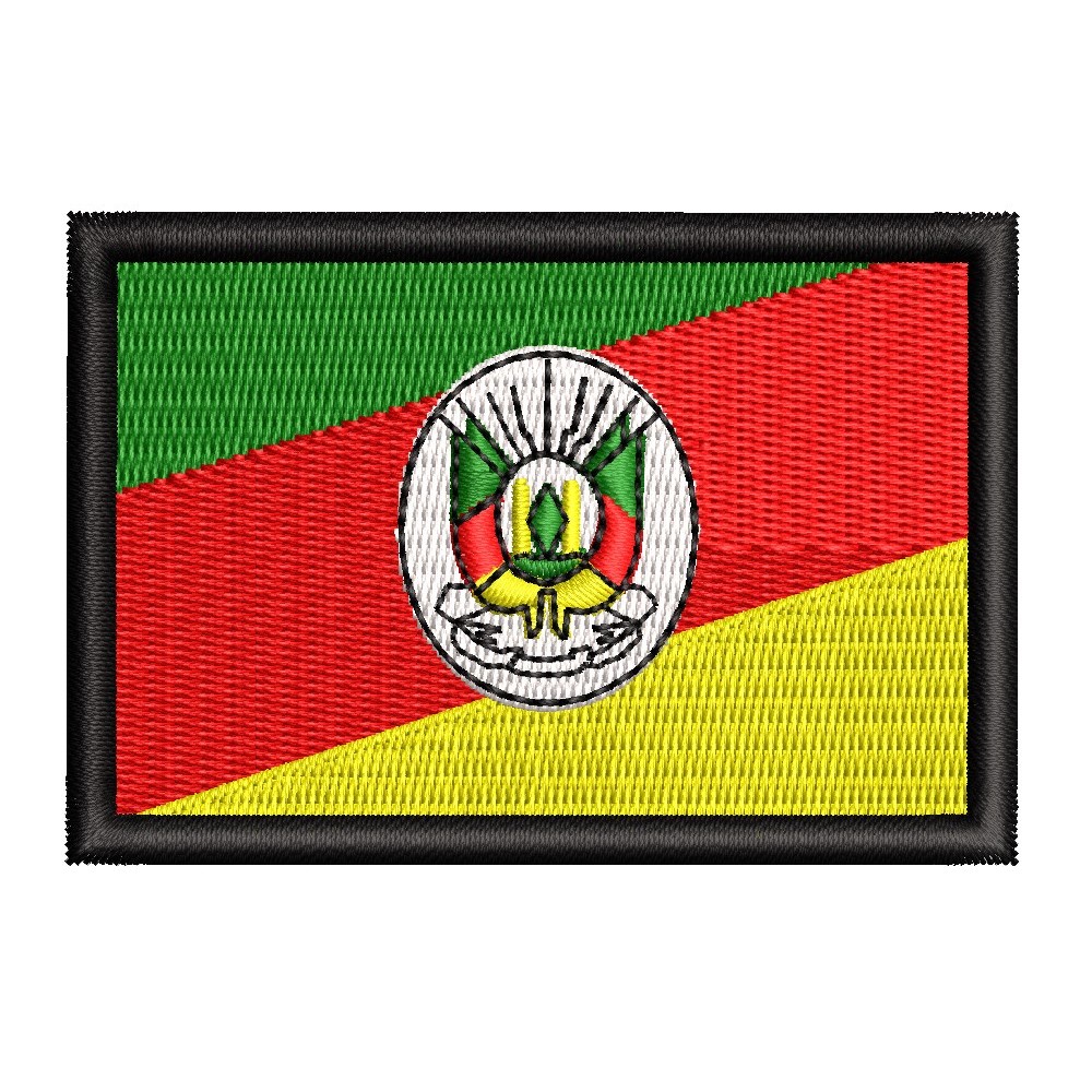 Patch Bordado - Bandeira 7x5cm Rio Grande do Sul em Oferta na Shopee