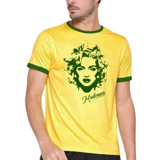 Camiseta Madonna - Brasil - Show - Pop - Moda - Estilo em Oferta na Shopee