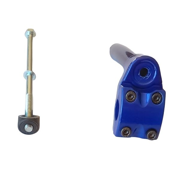 Mesa Suporte para Guidão de Bike Motorizada Reforçado Tipo Cross + Expander Cross