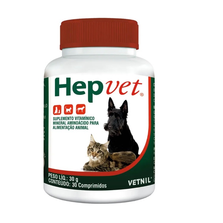 Hepvet 30 comprimidos Vetnil