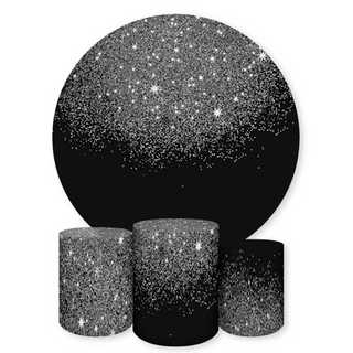 Kit Capa para Painel e cilindros Sublimados Tema Glitter (EFEITO GLITTER FEITO EM SUBLIMAÇÃO)