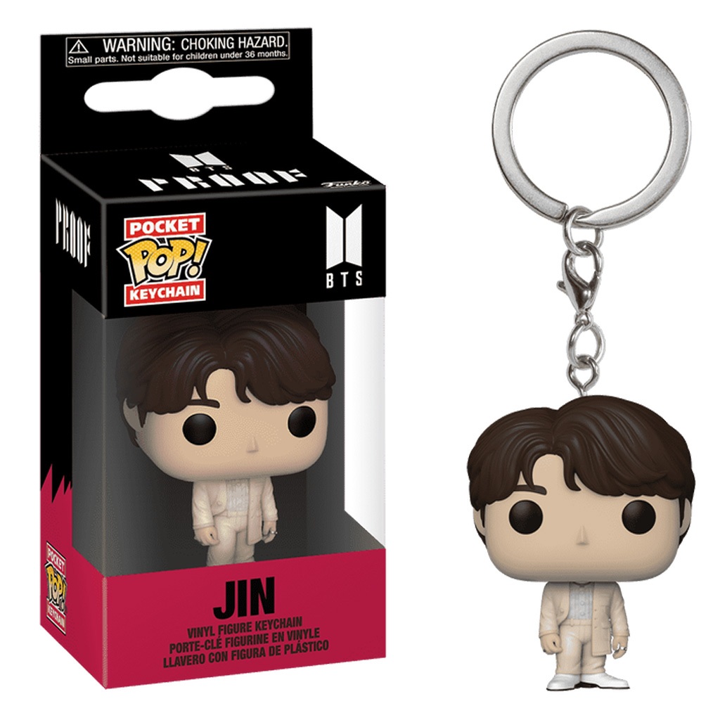 CHAVEIRO FUNKO POP KEYCHAIN BTS PROOF - JIN (72571) NOVO ORIGINAL