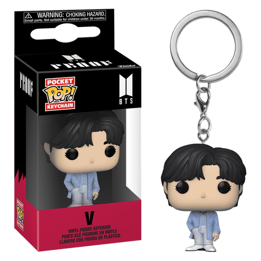CHAVEIRO FUNKO POP KEYCHAIN BTS PROOF - V (72575) NOVO ORIGINAL